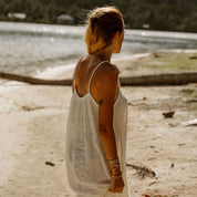 Mia Long Dress - Women - DS Double Saloo - S000 Natural - n°74 E - Shop - 7400000073326