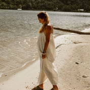 Mia Long Dress - Women - DS Double Saloo - S000 Natural - n°74 E - Shop - 7400000073326