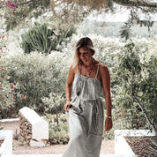 Mia Long Dress  - Women - DS Double Saloo - S019 Silver Grey