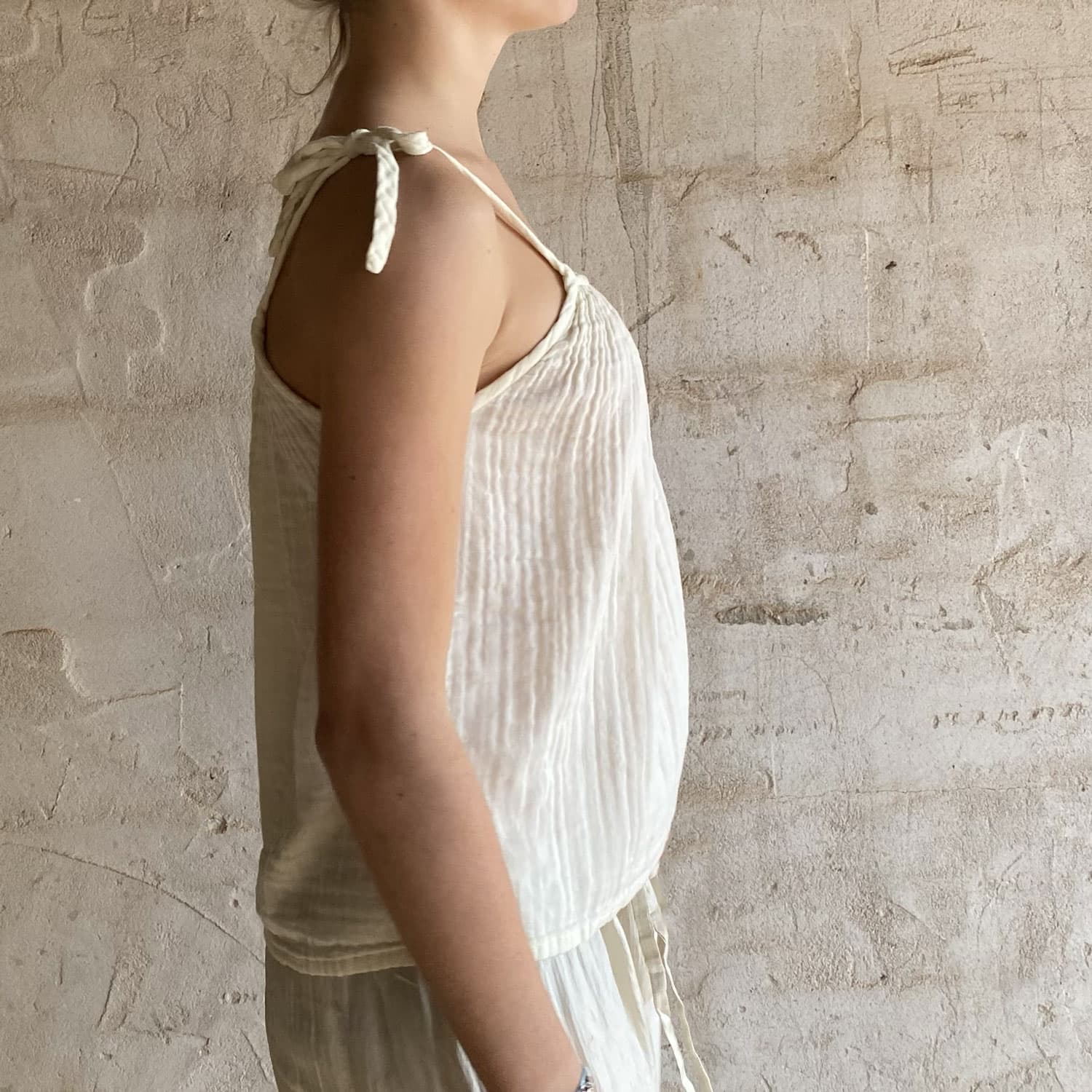 Mia Top - Women - DS Double Saloo - S000 Natural - n°74 E - Shop - 7400000073685