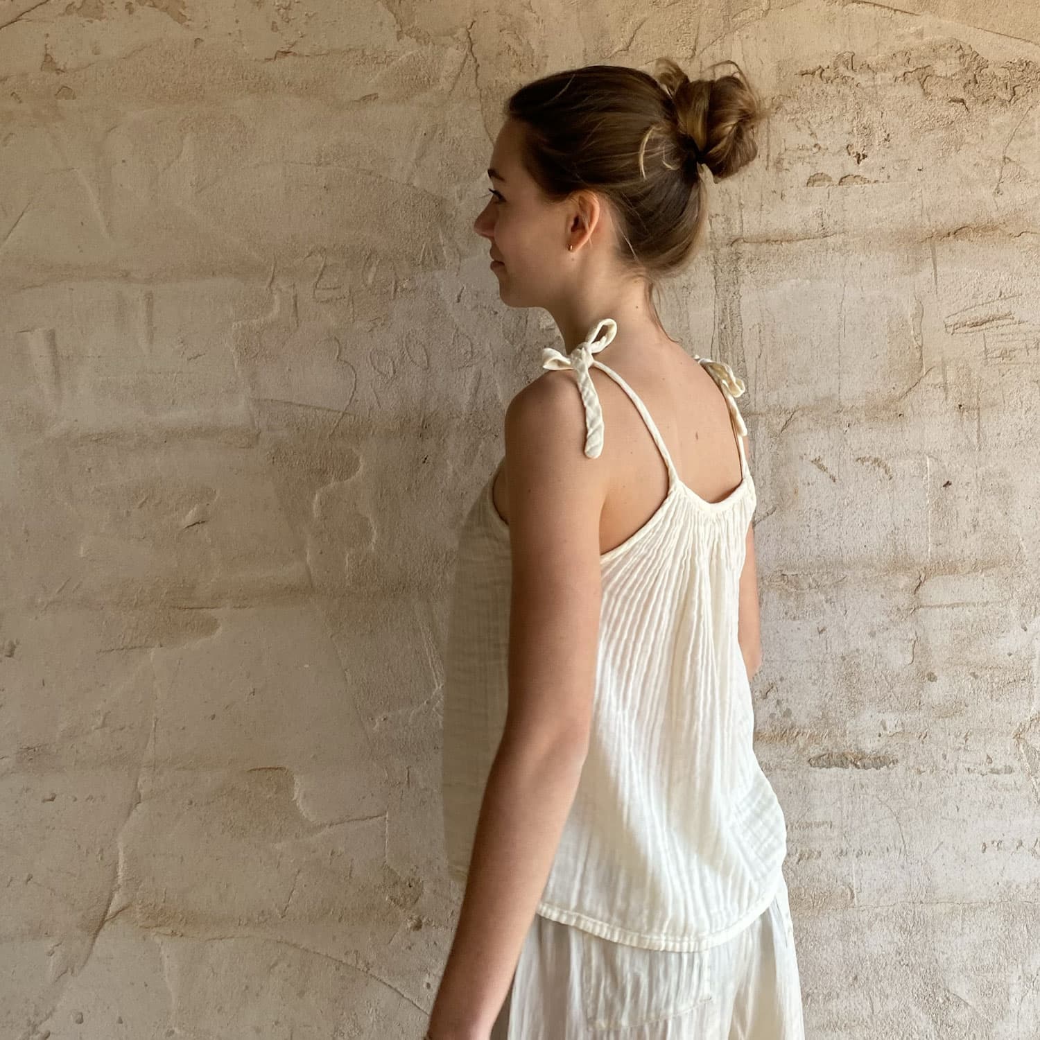 Mia Top - Women - DS Double Saloo - S000 Natural - n°74 E - Shop - 7400000073685