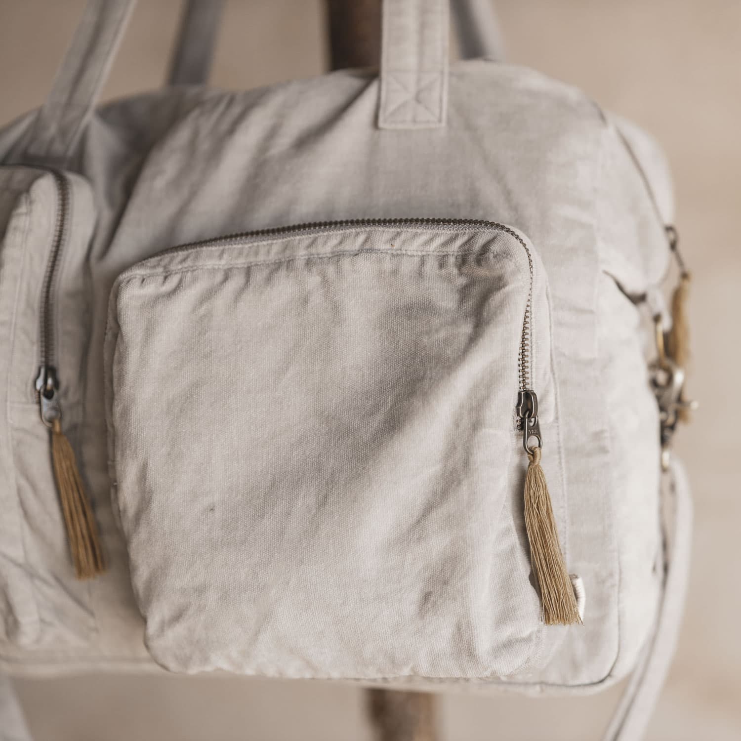 Multi Bag - WV Woven Velvet - S019 Silver Grey