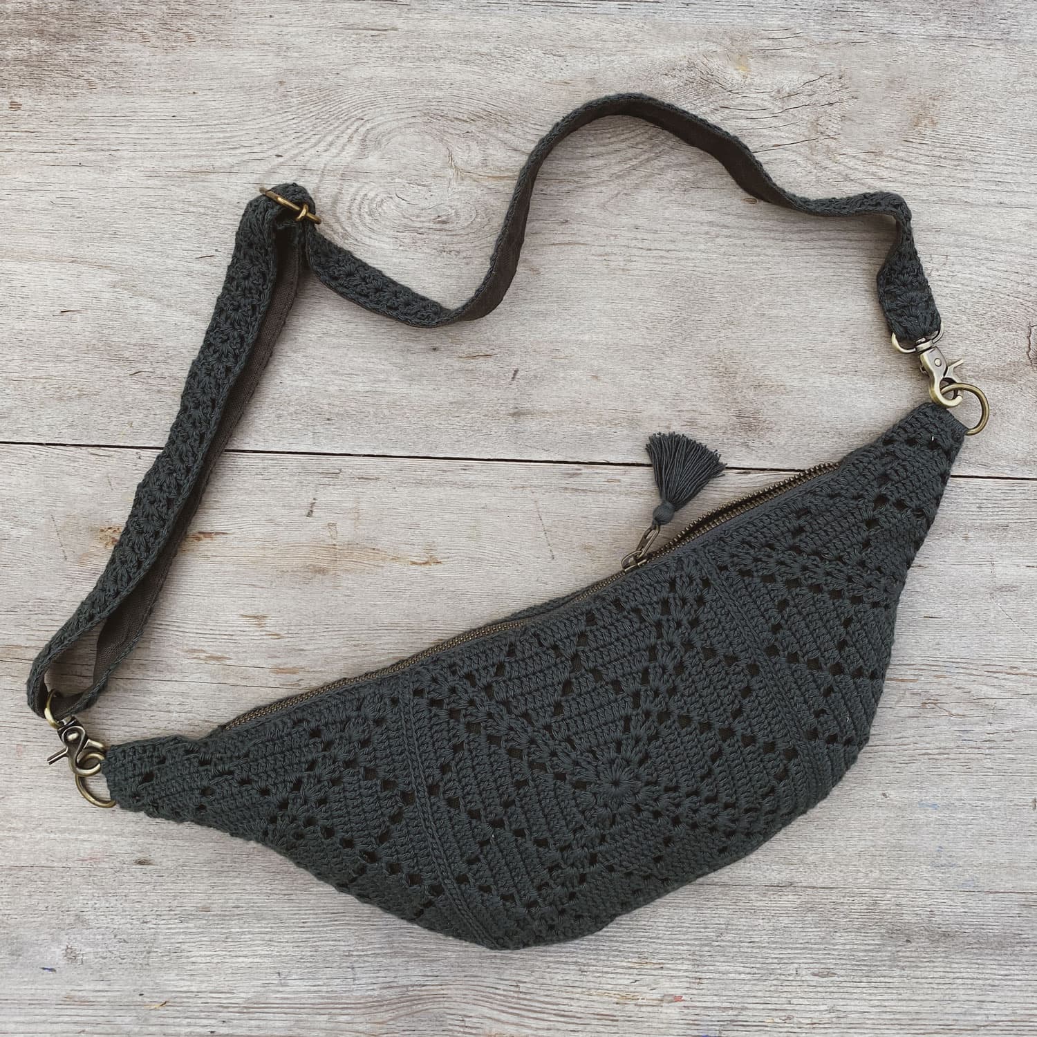 Nah Banana Bag - RY Rayon - S021 Dark Grey - n°74 E - Shop - 7400000136779