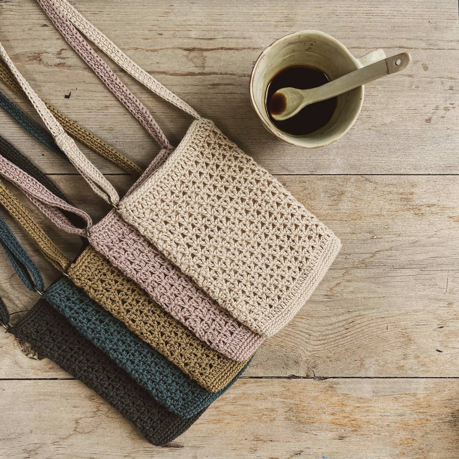 Nah Phone Bag - RY Rayon - S021 Dark Green Grey - n°74 E - Shop - 7400000136514