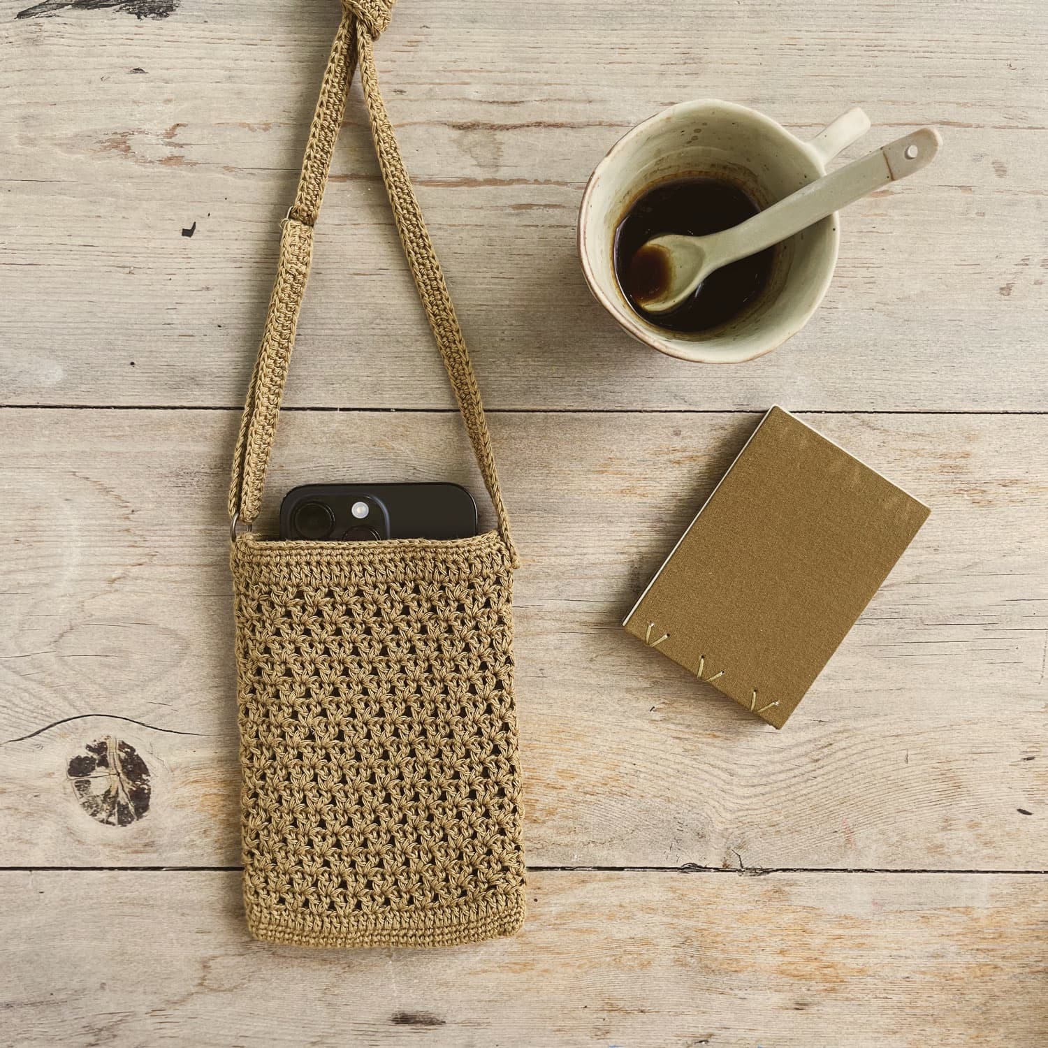 Nah Phone Bag - RY Rayon - S050 Antique Bronze - n°74 E - Shop - 7400000136516