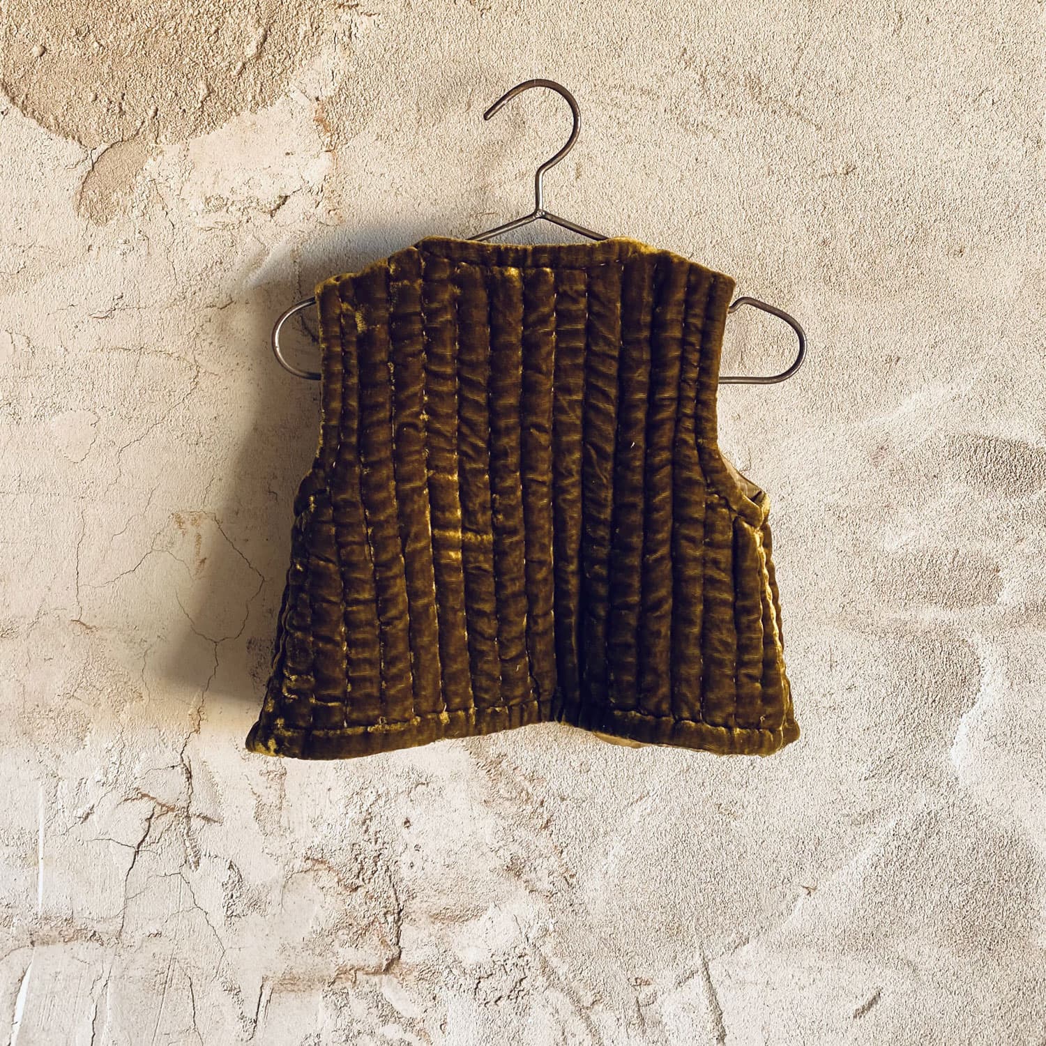 Nora Vest - Baby - SV Silk Velvet - S050 Antique Bronze - n°74 E - Shop - 7400000136686