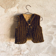 Nora Vest - Baby - SV Silk Velvet - S050 Antique Bronze - n°74 E - Shop - 7400000136686