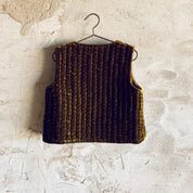 Nora Vest - Kids - SV Silk Velvet - S050 Antique Bronze - n°74 E - Shop - 7400000136689