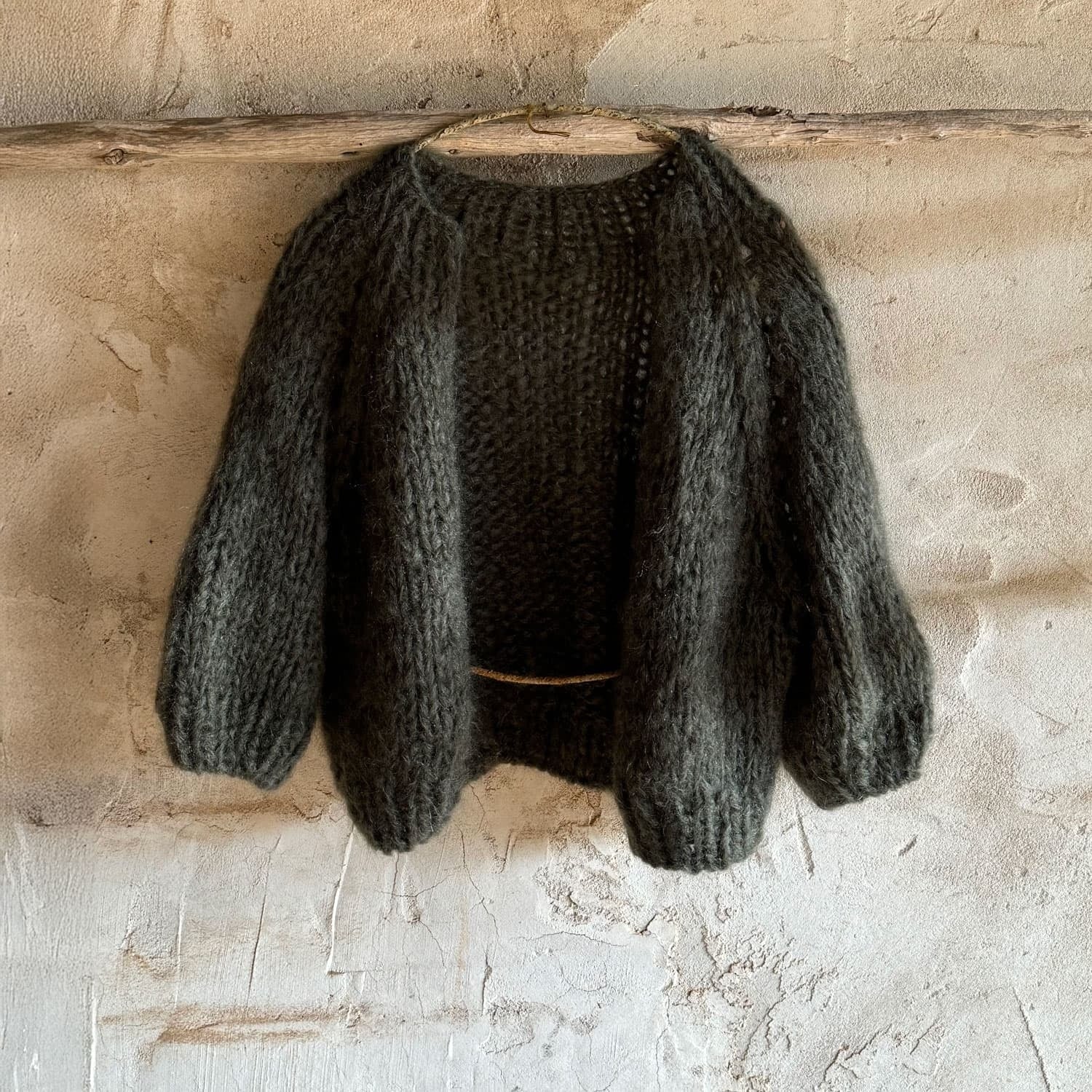 Paulina Vest - Women - MO Mohair - S005 Khaki - n°74 E - Shop - 7400000136274