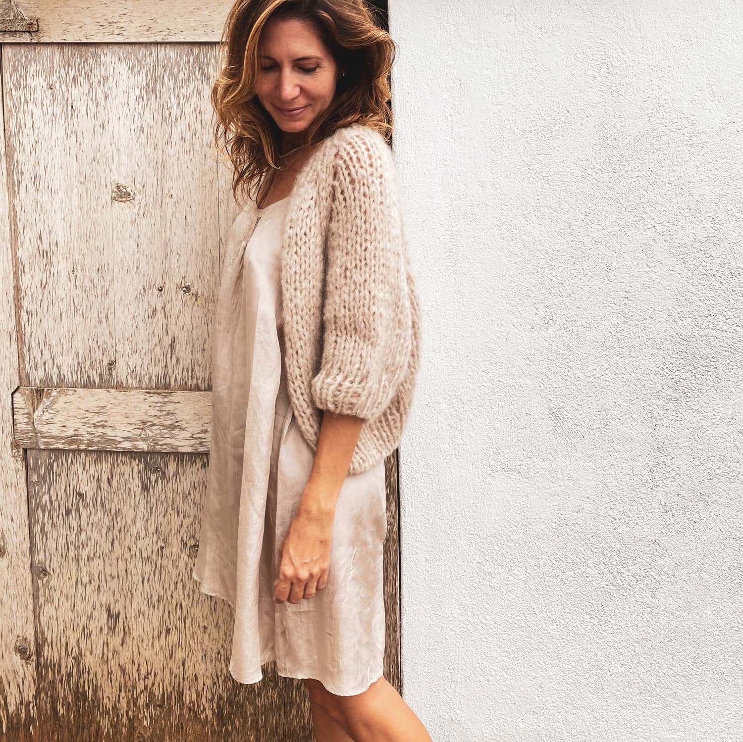 Paulina Vest - Women - MO Mohair - S018 Powder - n°74 E - Shop - 7400000135418