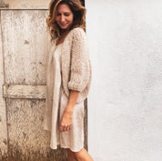 Paulina Vest - Women - MO Mohair - S018 Powder - n°74 E - Shop - 7400000135418