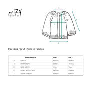 Paulina Vest - Women - MO Mohair - S018 Powder - n°74 E - Shop - 7400000135418