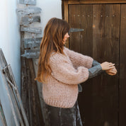 Paulina Vest  - Women - MO Mohair - S054 Nude Brown