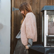 Paulina Vest  - Women - MO Mohair - S054 Nude Brown