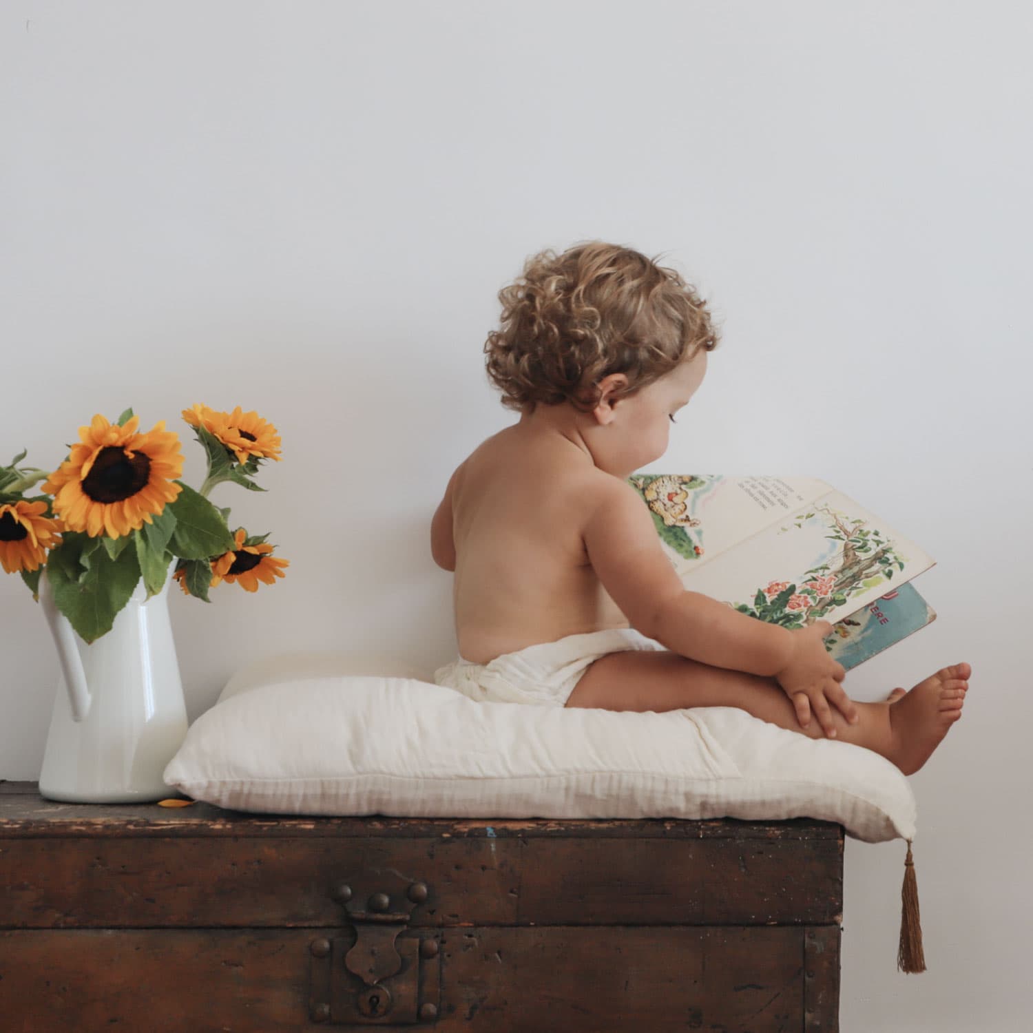 Pillow Case - DS Double Saloo - S000 Natural - n°74 E - Shop - 7400000123014