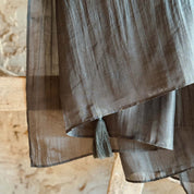 Salma Scarf - Women - HS Habotai Silk 25 - S045 Stone Grey - n°74 E - Shop - 7400000137511