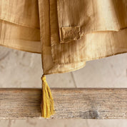 Salma Scarf - Women - HS Habotai Silk 25 - S050 Antique Bronze - n°74 E - Shop - 7400000136634