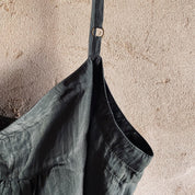 Selene Top - Women - HS Habotai Silk 40 - S021 Dark Green Grey - n°74 E - Shop - 7400000136615