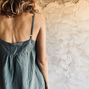 Selene Top - Women - HS Habotai Silk 40 - S021 Dark Green Grey - n°74 E - Shop - 7400000136615