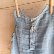 Stef Shirt - Baby - DS Double Saloo - S046 Sweet Blue - n°74 E - Shop - 7400000137181