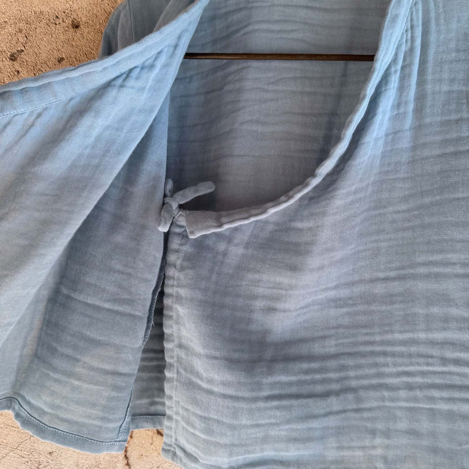 Theo Kimono - Baby - DS Double Saloo - S046 Sweet Blue - n°74 E - Shop - 7400000137185