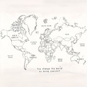 World Map Poster - CV Canvas - n°74 E - Shop - 7400000137134