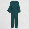 Numero 74 - Fashion - Akiko Jumpsuit  - Teal Blue - S022