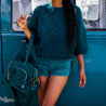 Numero 74 - Fashion - Atelier Sweater Mohair - Teal Blue - S022