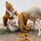Andrea Gilet - Kids - WA Wool Alpaca - S000 Natural