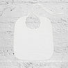 Numero 74 - Baby Bib Round - White - S001