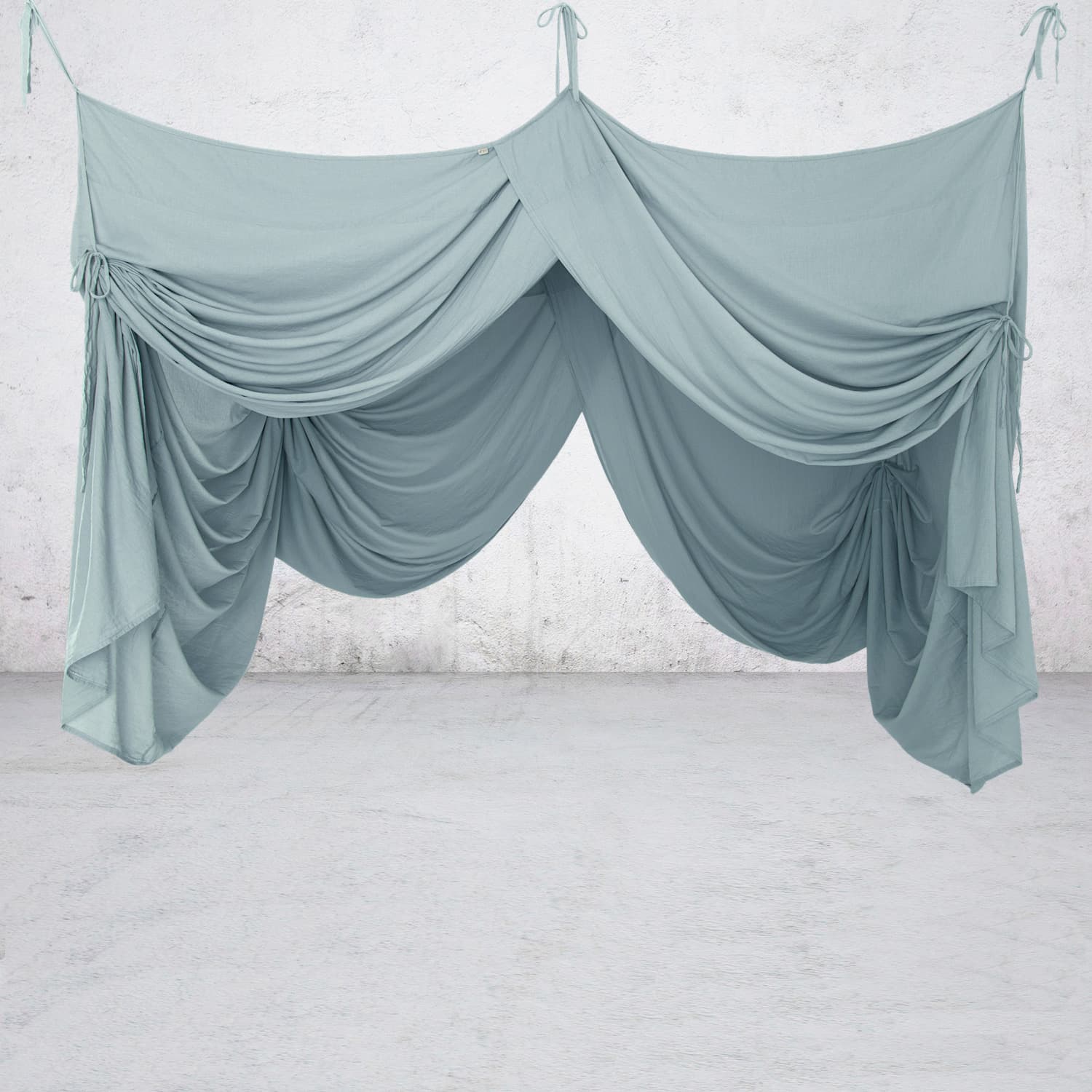Numero 74 - Bed Drape Double - Sweet Blue - S046