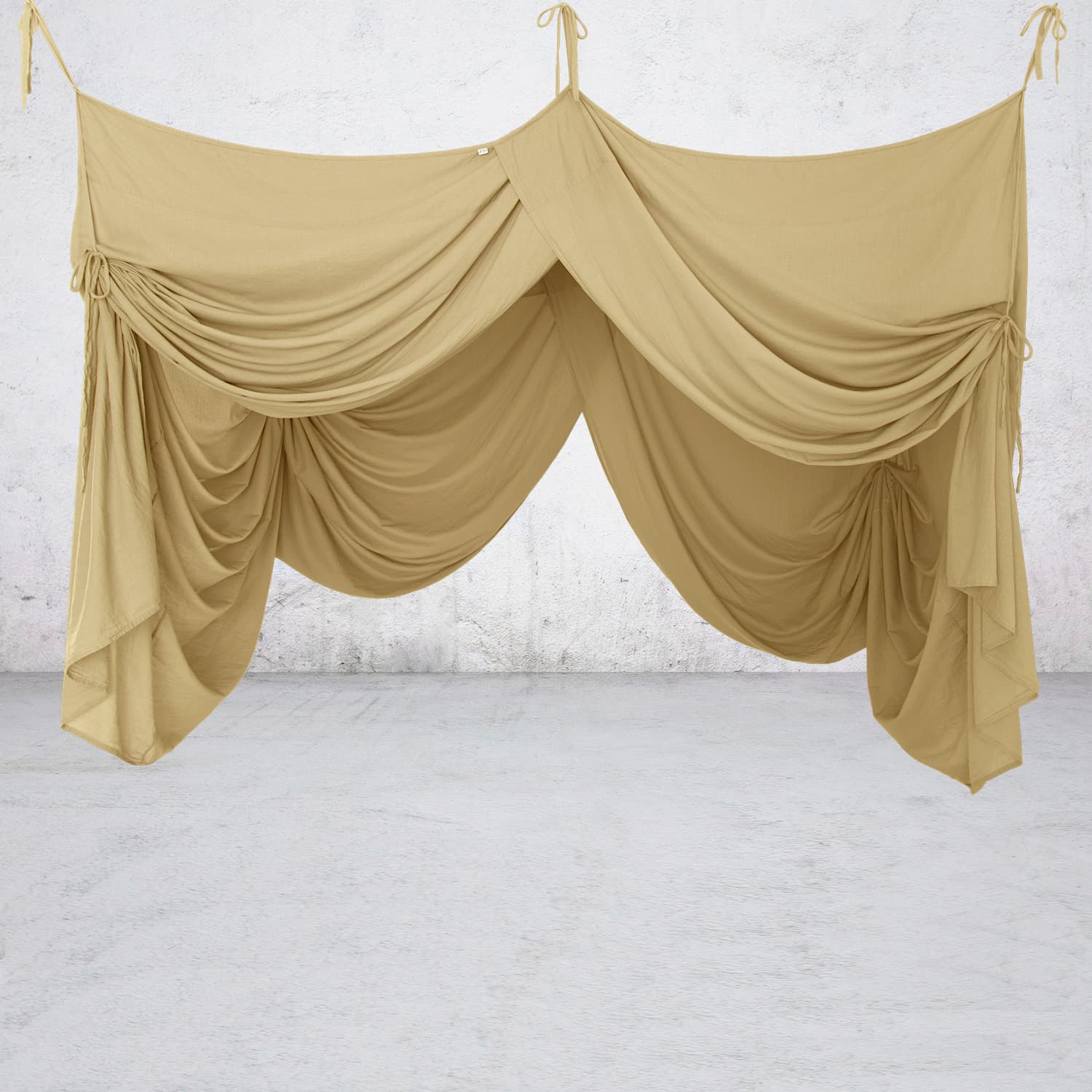 Numero 74 - Bed Drape Double - Mellow Yellow - S048