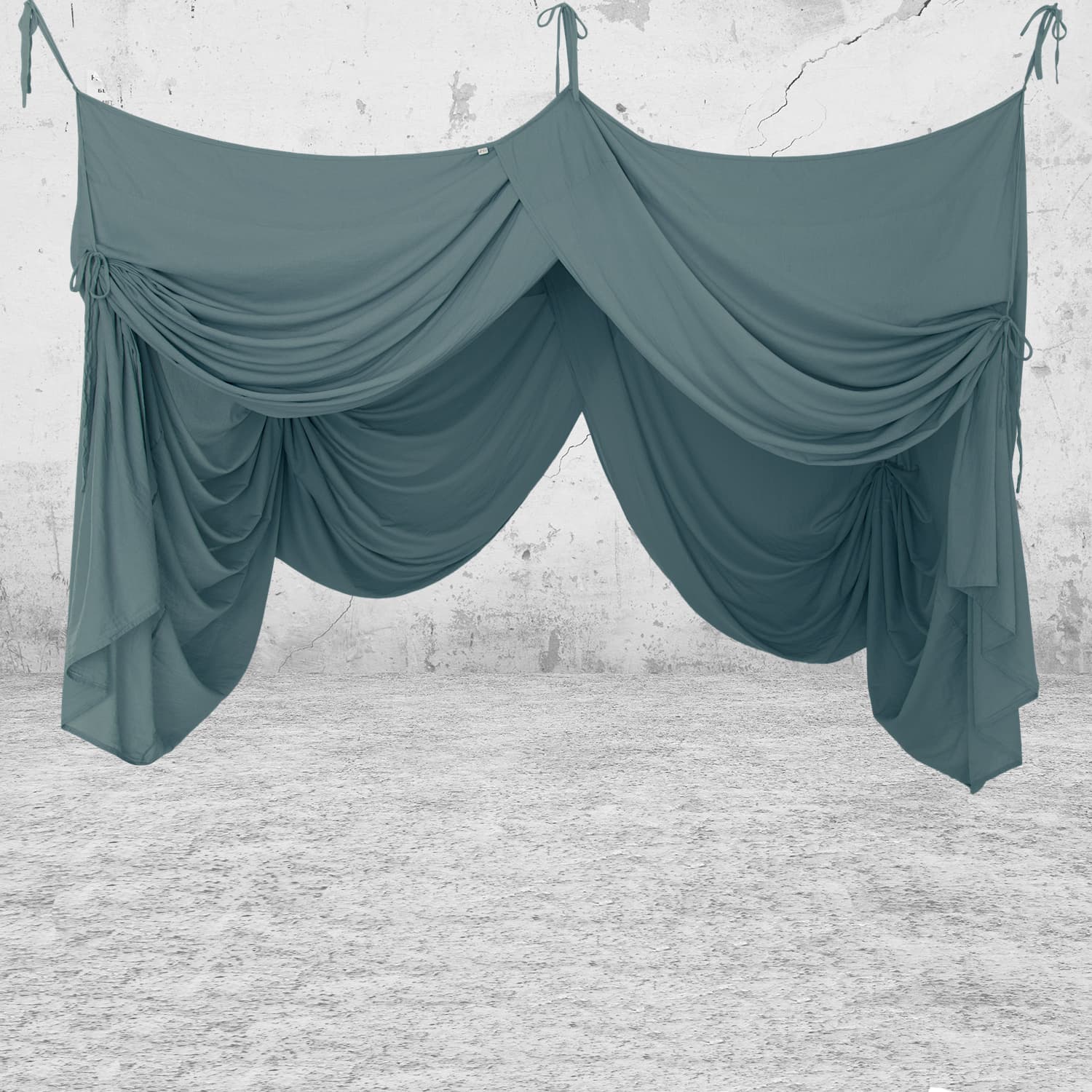 Numero 74 - Bed Drape Single - Ice Blue - S032