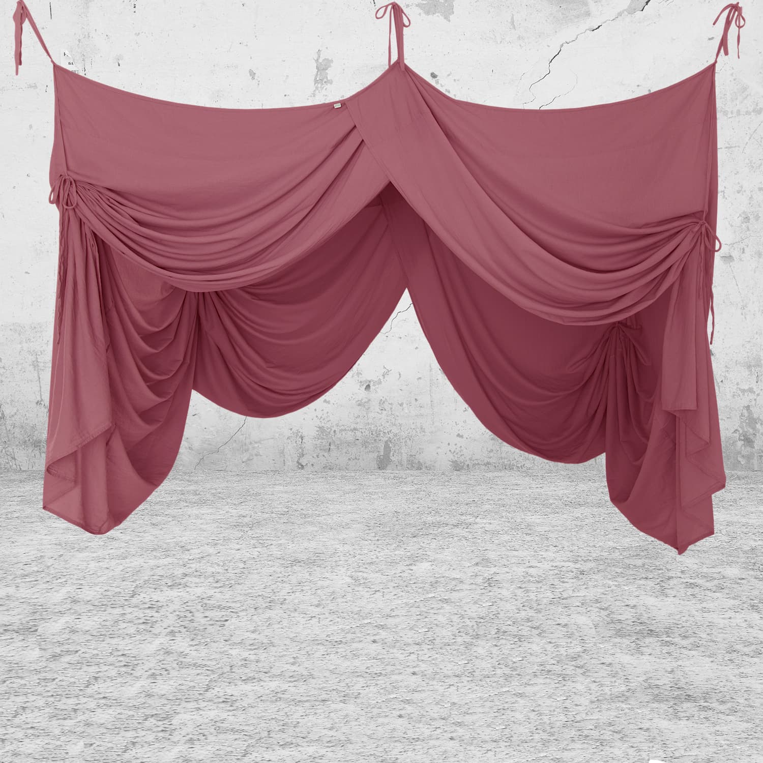 Numero 74 - Bed Drape Single - Baobab Rose - S042