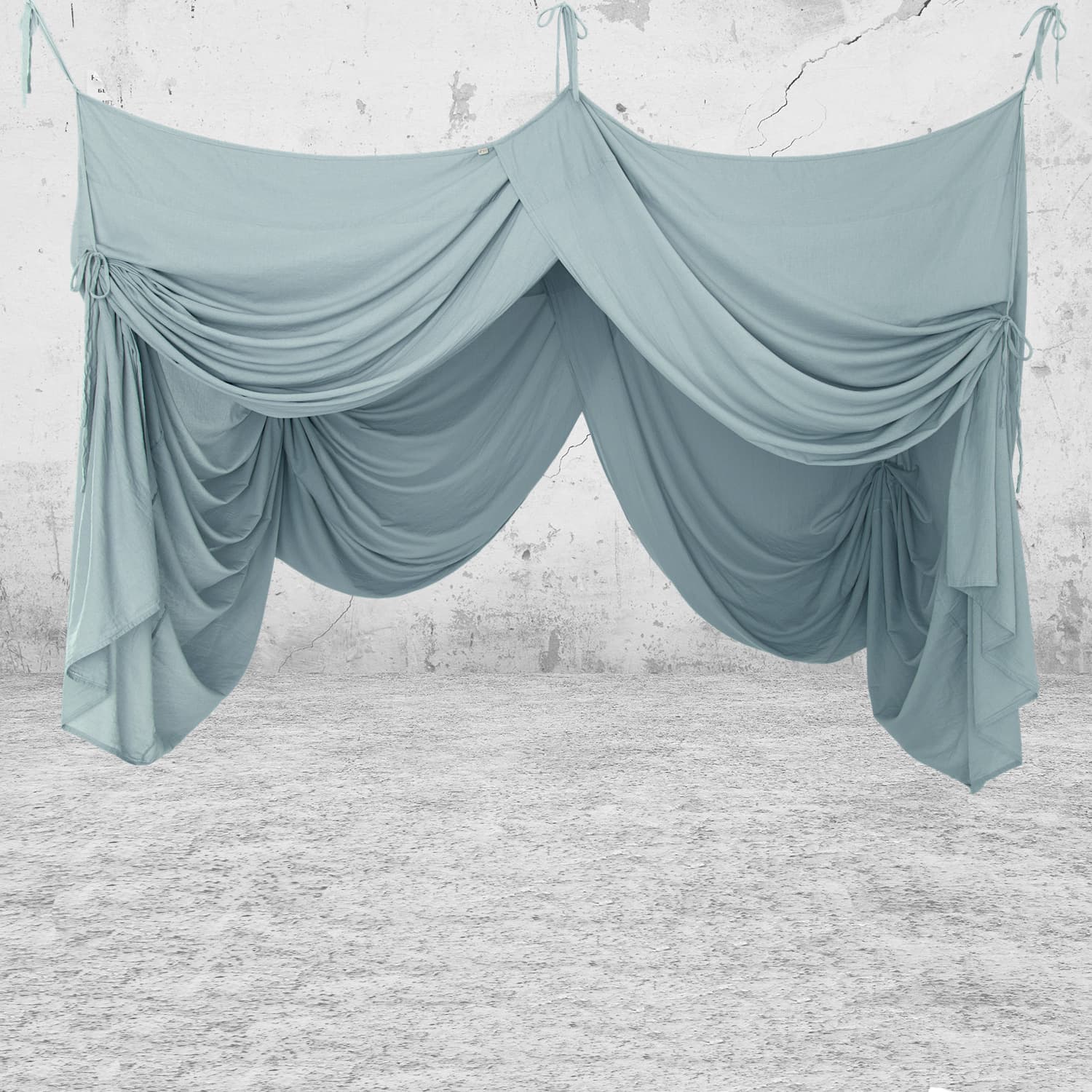 Numero 74 - Bed Drape Single - Sweet Blue - S046
