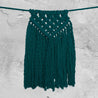 Numero 74 - Bunting Garland Macramé - Teal Blue - S022