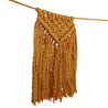 Numero 74 - Bunting Garland Macramé - Gold - S024