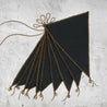 Numero 74 - Bunting Garland - Dark Grey - S021