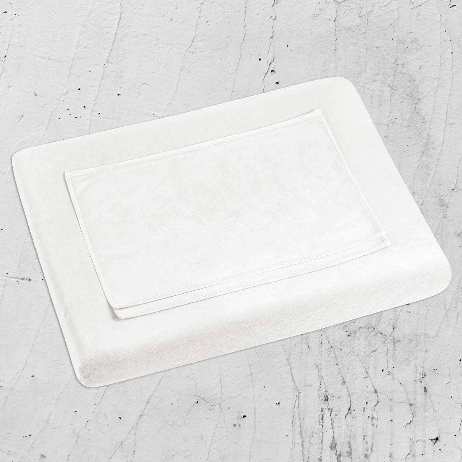 Numero 74 - Baby Essentials - Changing Pad Fitted Cover - Natural - S