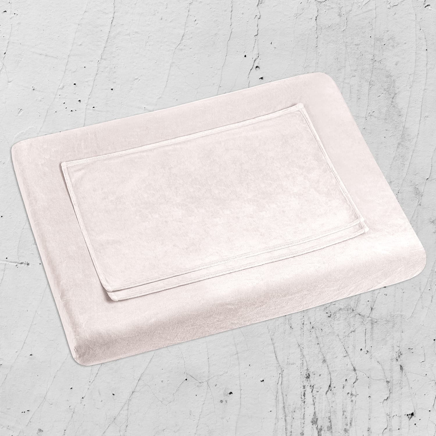 Numero 74 - Baby Essentials - Changing Pad Fitted Cover - Powder - S0