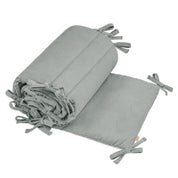 Numero 74 - Baby Essentials - Cot Bumper - Silver Grey - S019