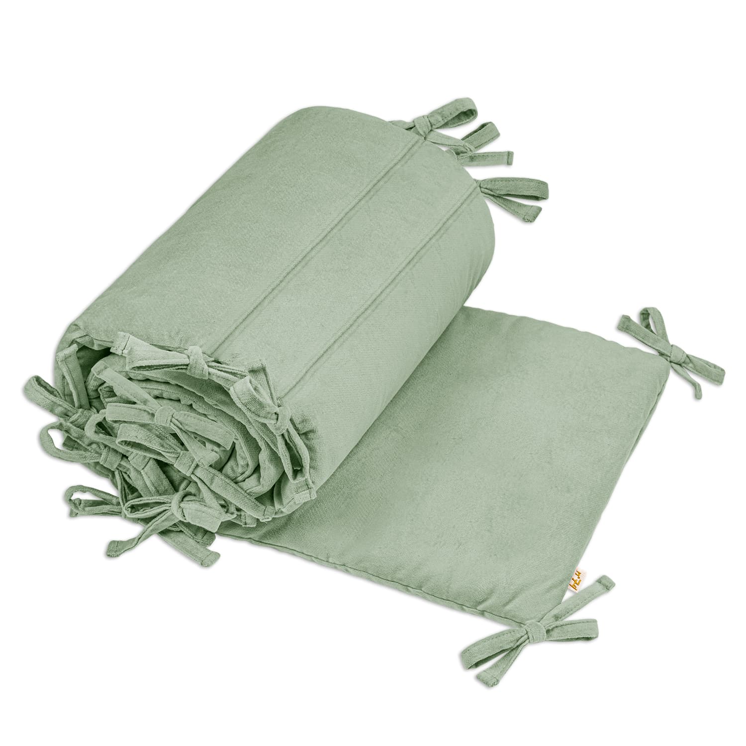 Numero 74 - Baby Essentials - Cot Bumper - Sage Green - S049