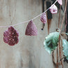 Numero 74 - Crochet Garland - Baobab Rose - S042
