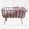 Numero 74 - Doll Metal Crib Set - Dusty Pink - S007