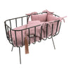 Numero 74 - Doll Metal Crib Set - Dusty Pink - S007