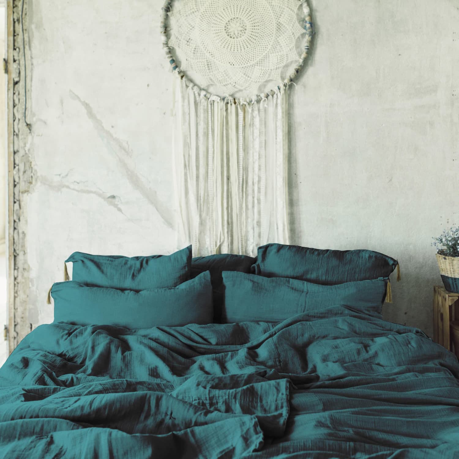 Numero 74 - Duvet Cover - Teal Blue - S022
