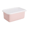 Numero 74 - Home - Enamel Retro Container - Dusty Pink - S007