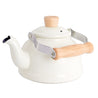 Numero 74 - Home - Enamel Retro Teapot - Natural - S000