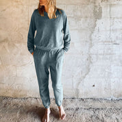 Elie Jogger - Women - TJ Terry Jersey - S032 Ice Blue