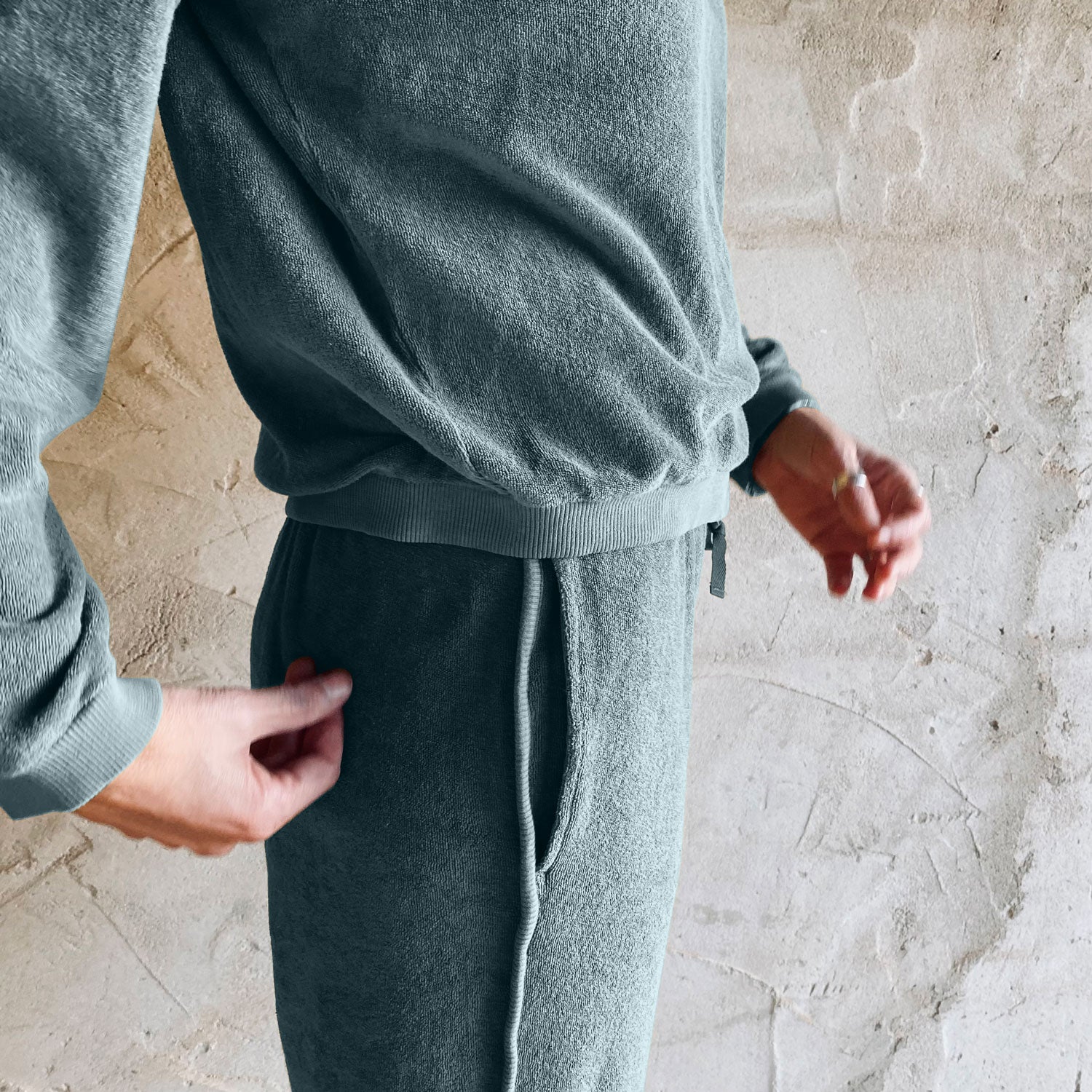 Elie Jogger - Women - TJ Terry Jersey - S032 Ice Blue